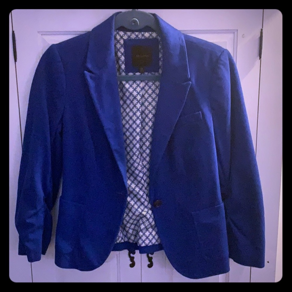 The Limited Cobalt Blue Blazer
